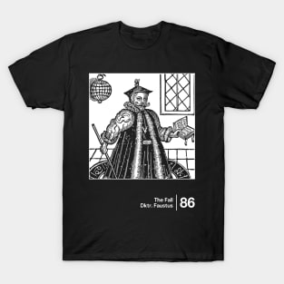 Dktr Faustus - Minimal Style Graphic Artwork Design T-Shirt